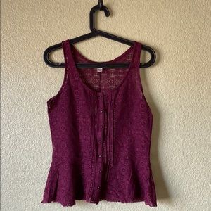 Lace Tank Top